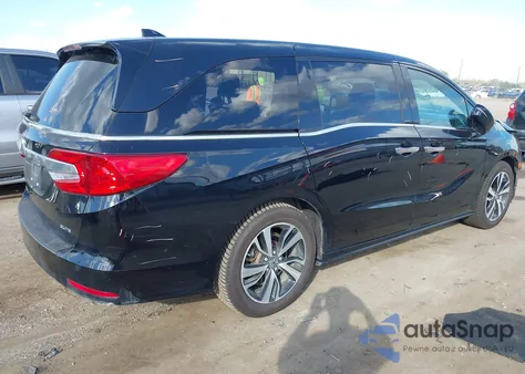 2018 Honda Odyssey Elite из США, поврежденный, VIN 5FNRL6H96JB047606